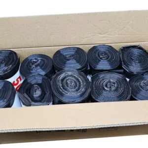 Alternative view of 500 Heavy Duty Bin Bags,Campaign, Large Strong MD50 Brand Refuse Sacks (10pcs x 50 Rolls) Size-70x83cm, Leakage, Black Bin Bags, Business and Home