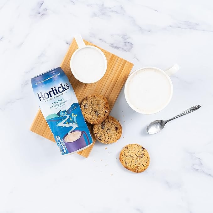 Horlicks Original Malted Milk 400g (Pack of 6) Just add milk, The Original Malted Drink. High in Calcium, Zinc, Vitamin C, Vitamin D & Vitamin B12 - Image 2